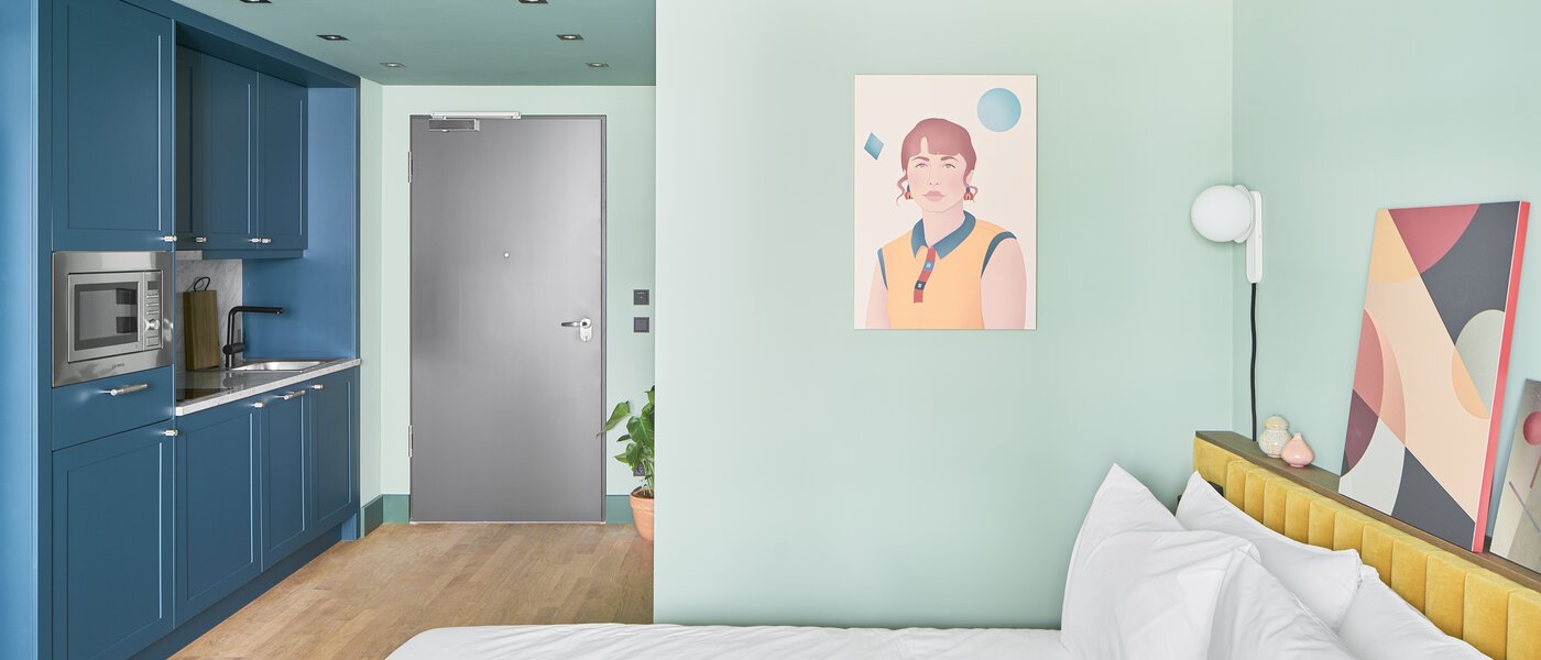 abitazione München Ludwigsvorstadt 04 zona living 13370