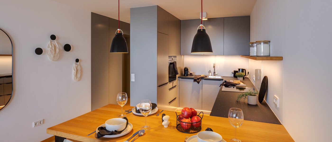 appartamento München Olympiadorf 01 cucina 13379