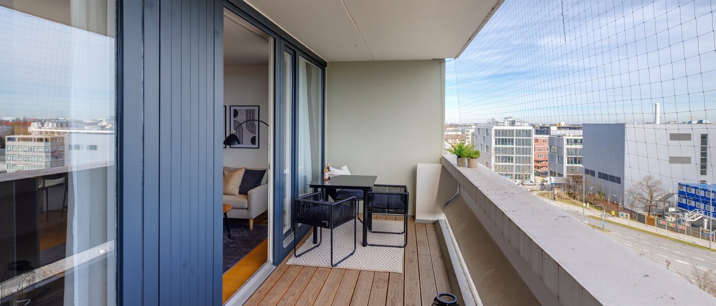 appartamento München Olympiadorf 02 loggia 13379