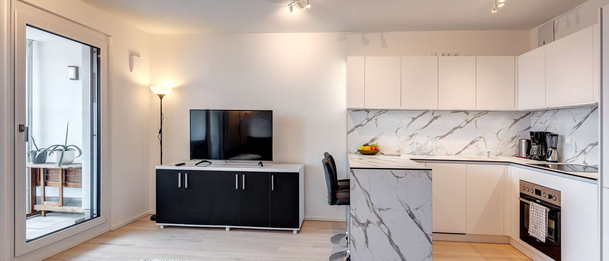 appartamento München Neuperlach 02 zona living 13388
