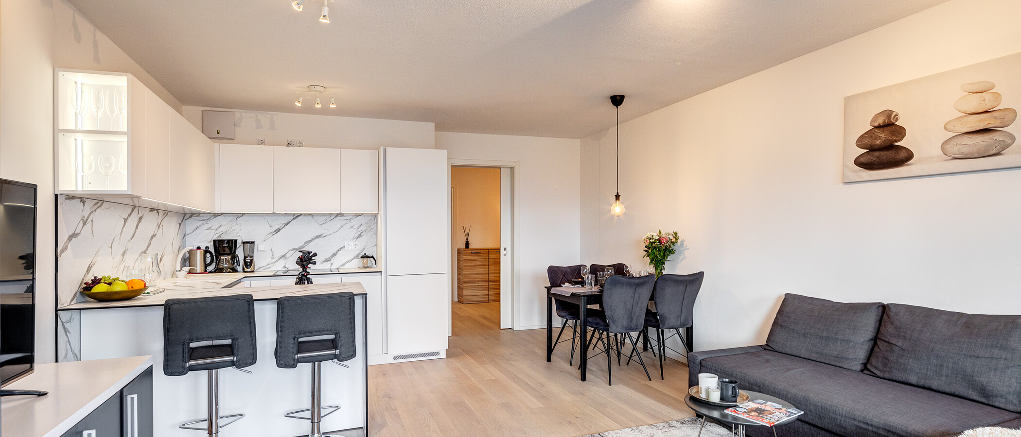 appartamento München Neuperlach 04 zona living 13388
