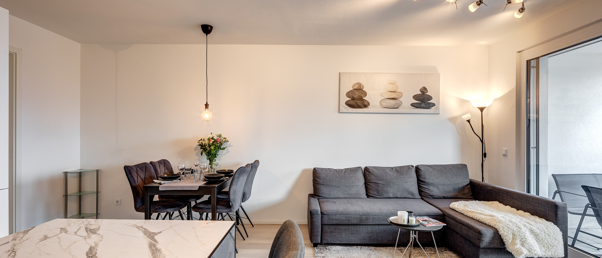 appartamento München Neuperlach 06 zona living 13388