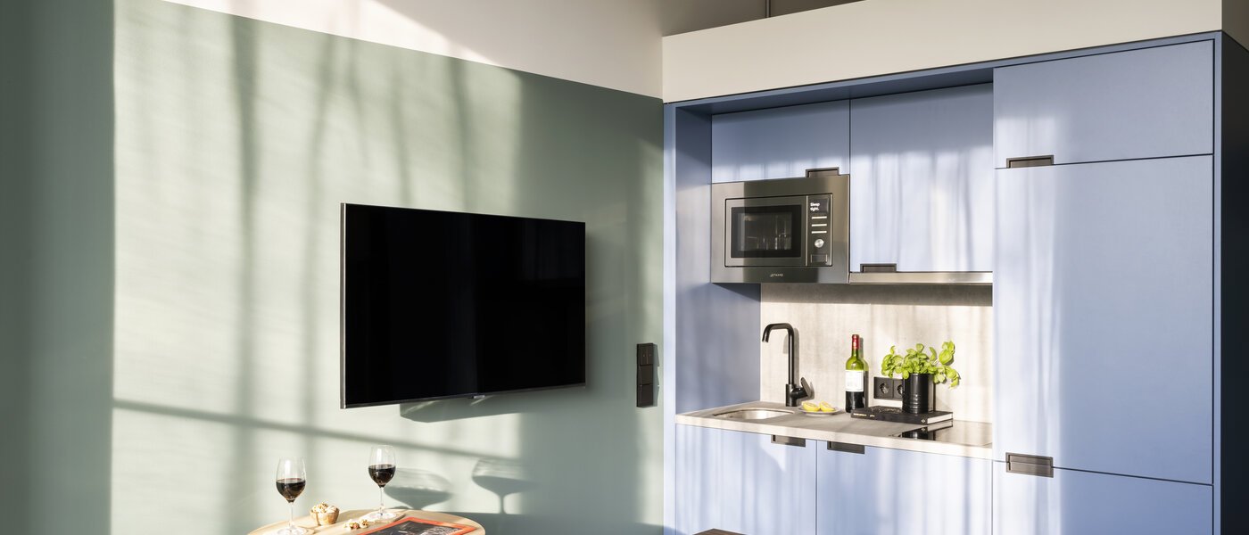 abitazione München Obersendling 02 cucina 13390