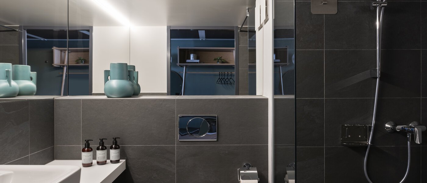 abitazione München Obersendling 01 bagno 13390