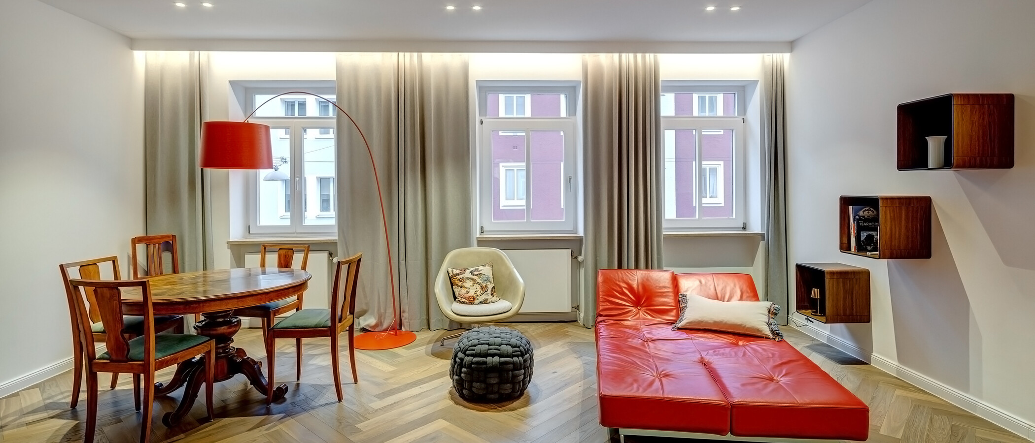 appartamento München Glockenbachviertel 02 zona living 13391