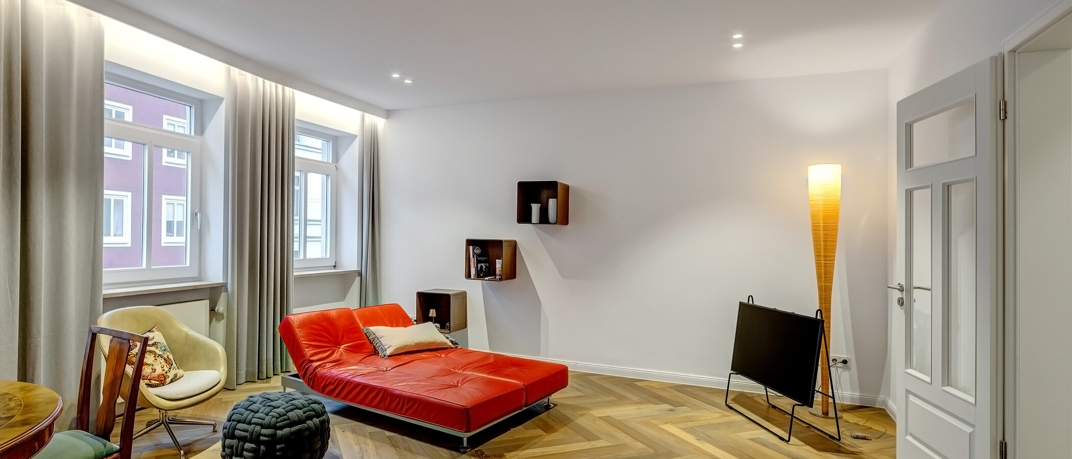 appartamento München Glockenbachviertel 03 zona living 13391
