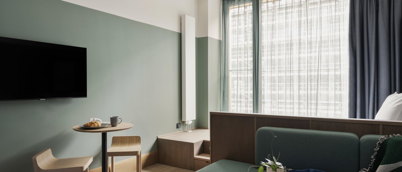 abitazione München Obersendling 04 zona living 13393