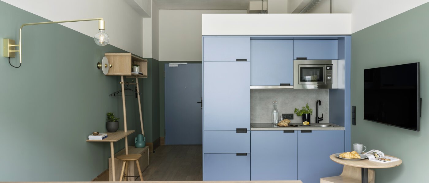 abitazione München Obersendling 05 zona living 13393