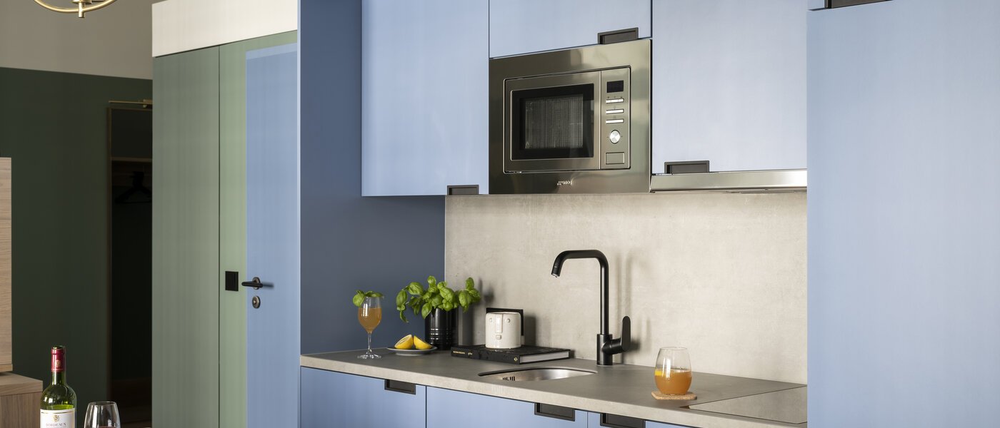 appartamento München Obersendling 01 cucina 13397