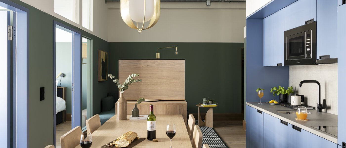 appartamento München Obersendling 01 zona living 13397