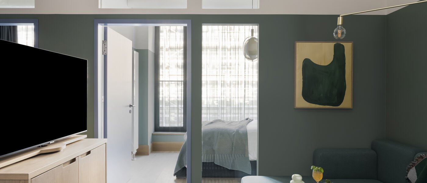 appartamento München Obersendling 03 zona living 13397