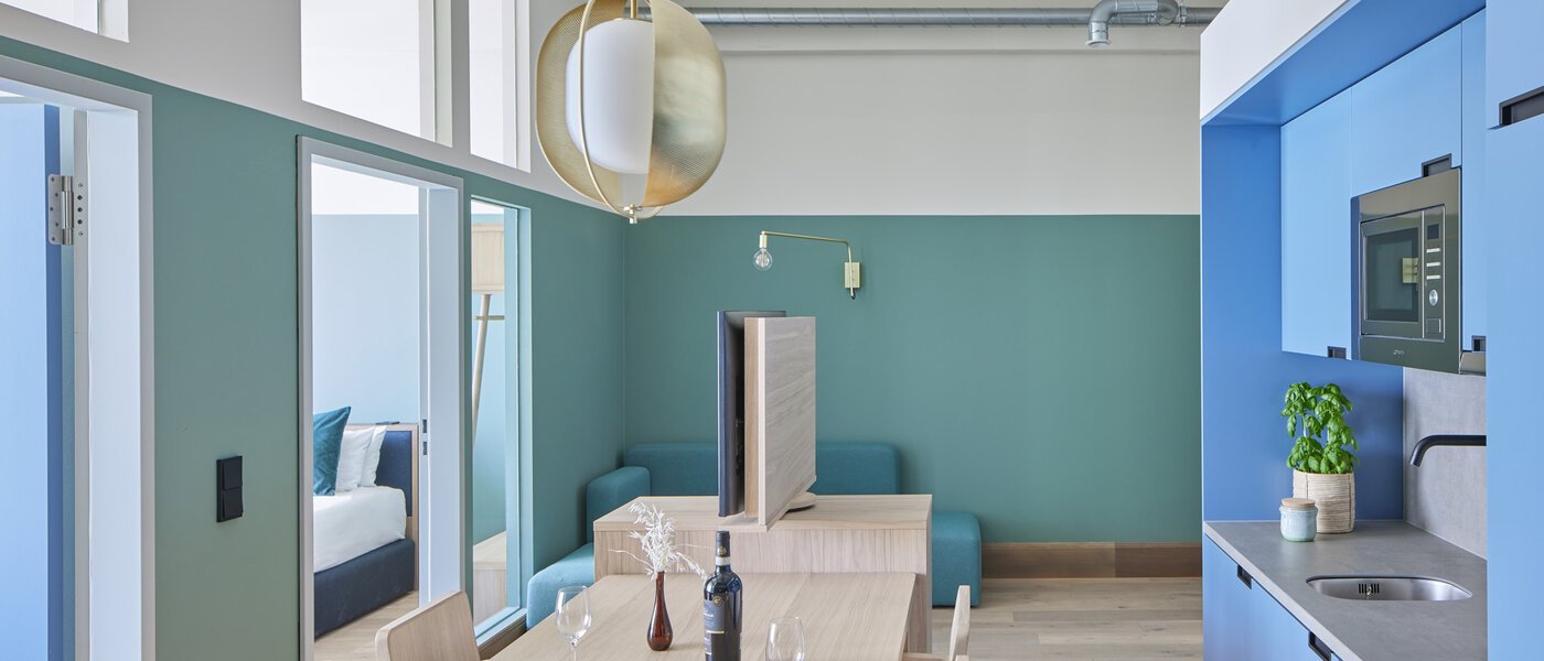 appartamento München Obersendling 06 zona living 13397