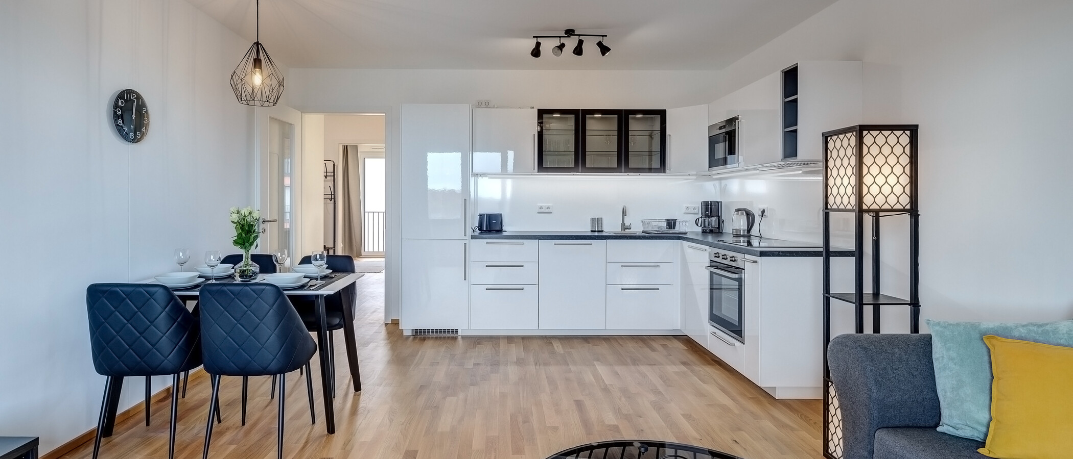 appartamento München Moosach 03 zona living 13403