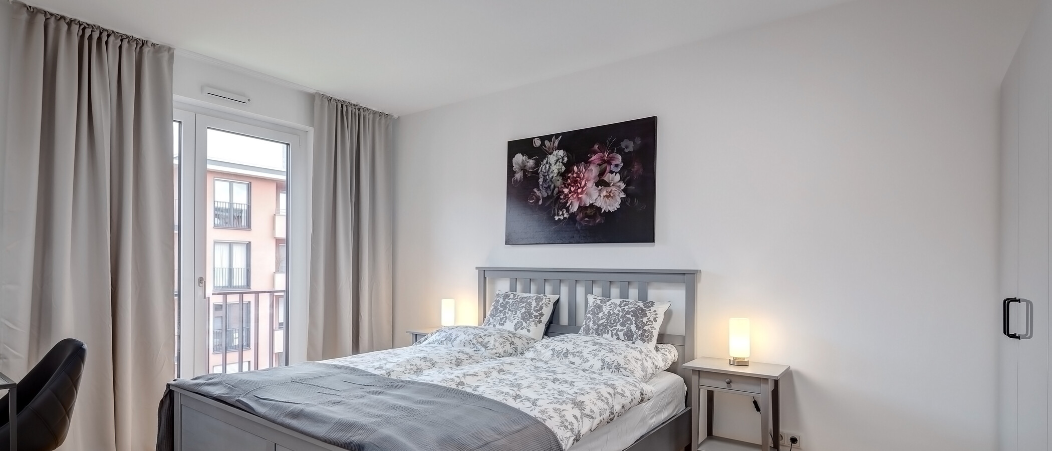 appartamento München Moosach 01 1° camera da letto 13403