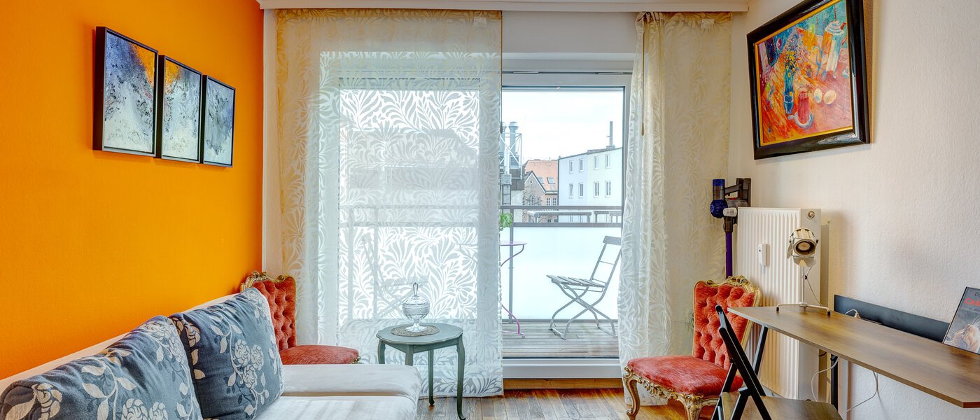 appartamento München Maxvorstadt - Westen 01 zona living 13405