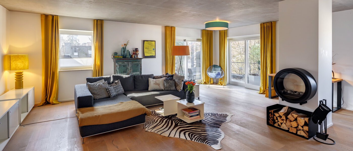 penthouse München Solln 01 soggiorno 13410