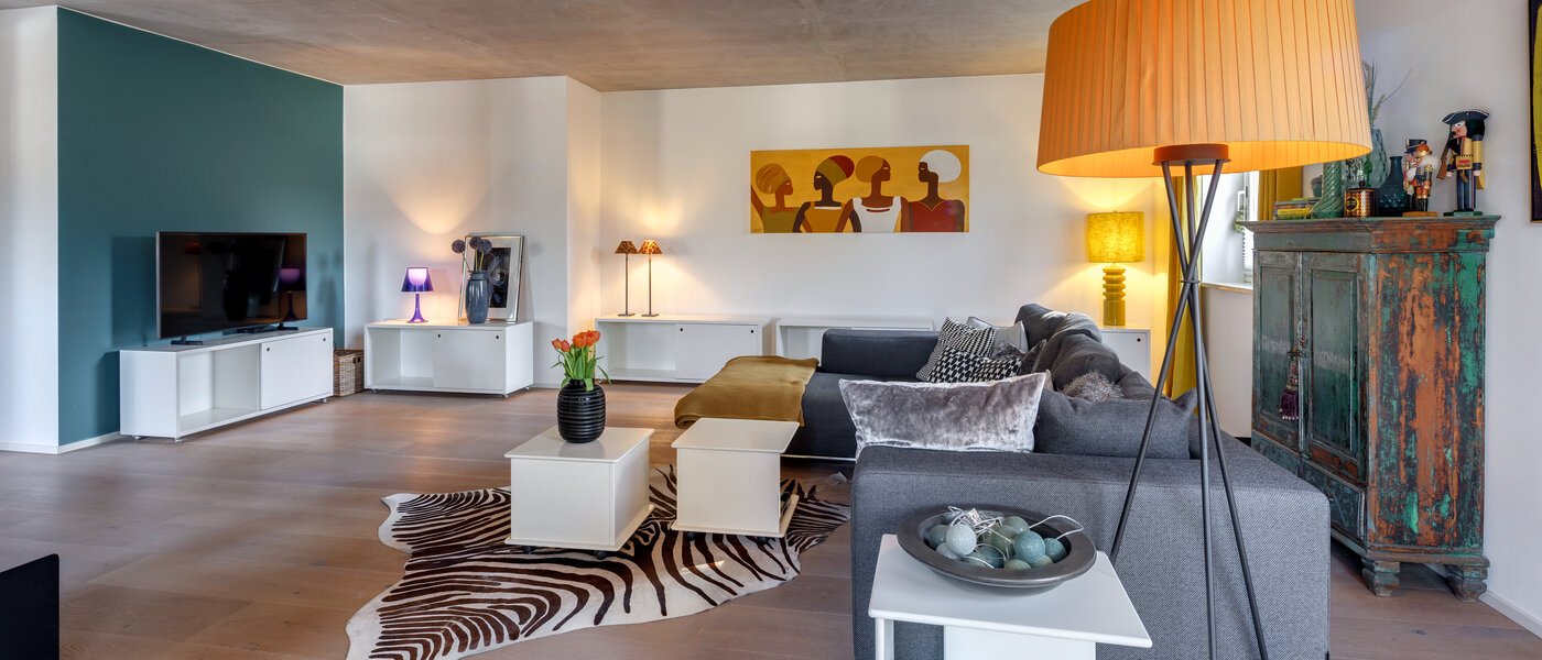 penthouse München Solln 05 soggiorno 13410