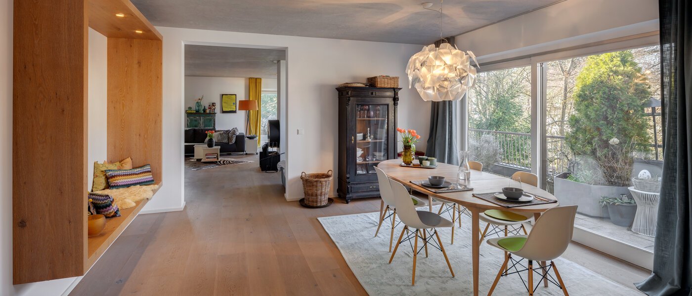 penthouse München Solln 04 zona pranzo 13410