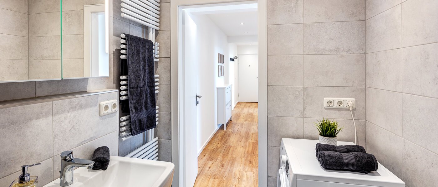 appartamento München Aubing 03 bagno 13422