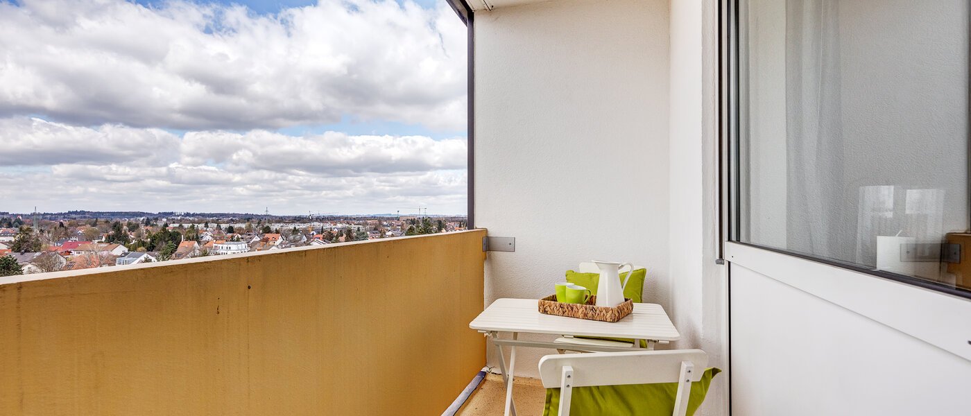 appartamento München Aubing 01 balcone 13422