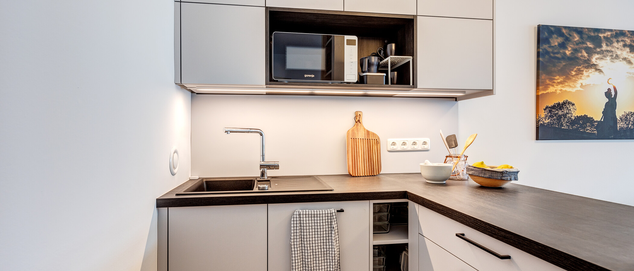 appartamento München Bogenhausen 01 cucina 13429