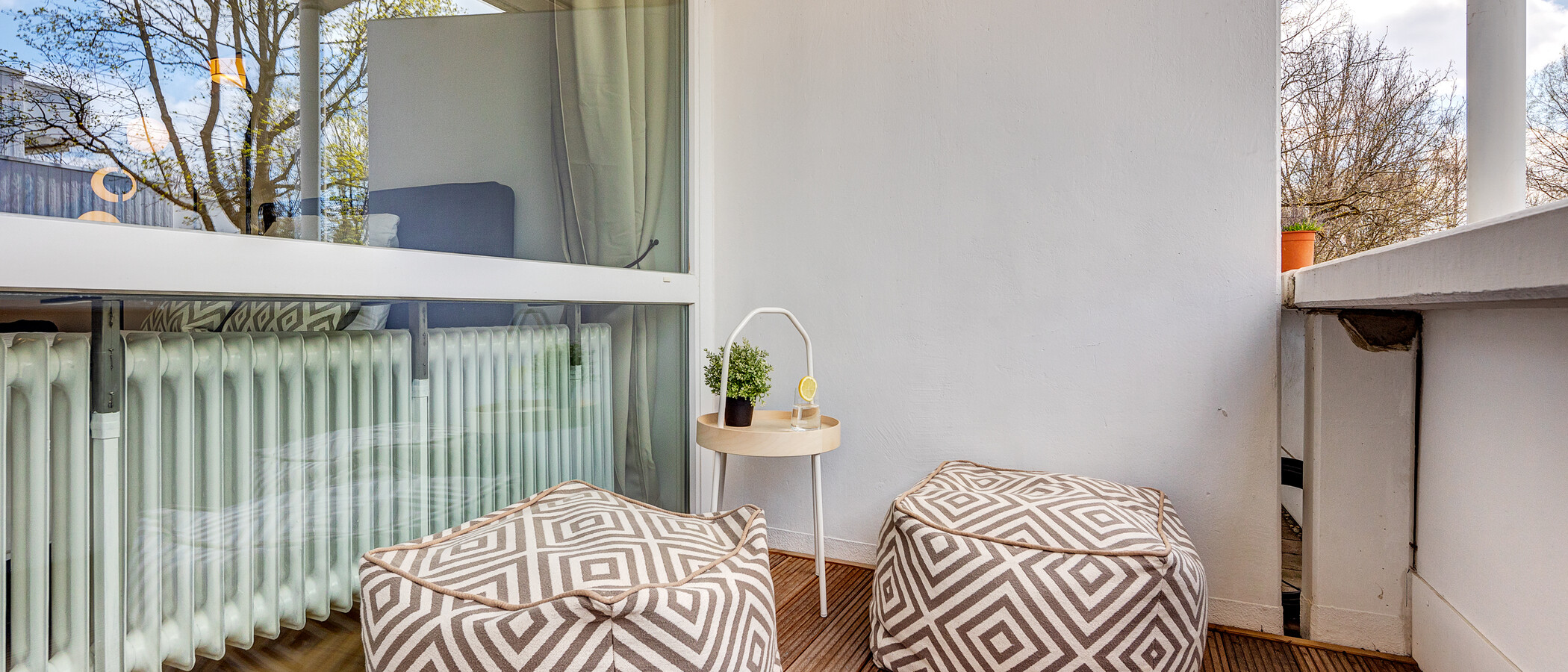 appartamento München Bogenhausen 02 balcone 13429