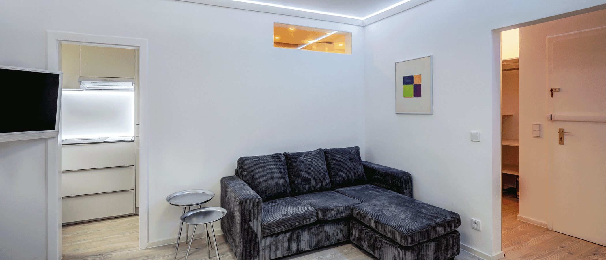 appartamento München Sendling-Westpark 02 zona living 13445