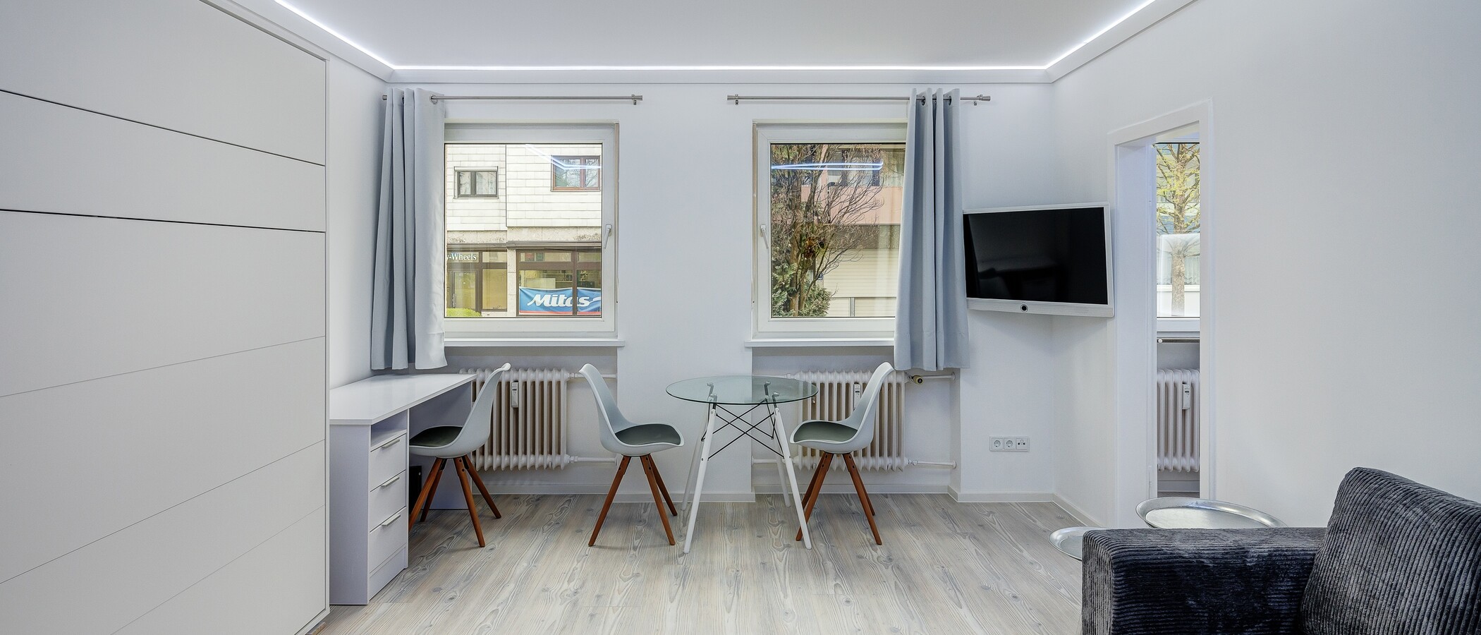 appartamento München Sendling-Westpark 03 zona living 13445