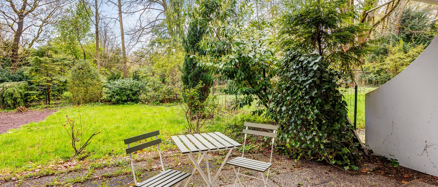 appartamento München Schwabing - Alte Heide 01 giardino 13448