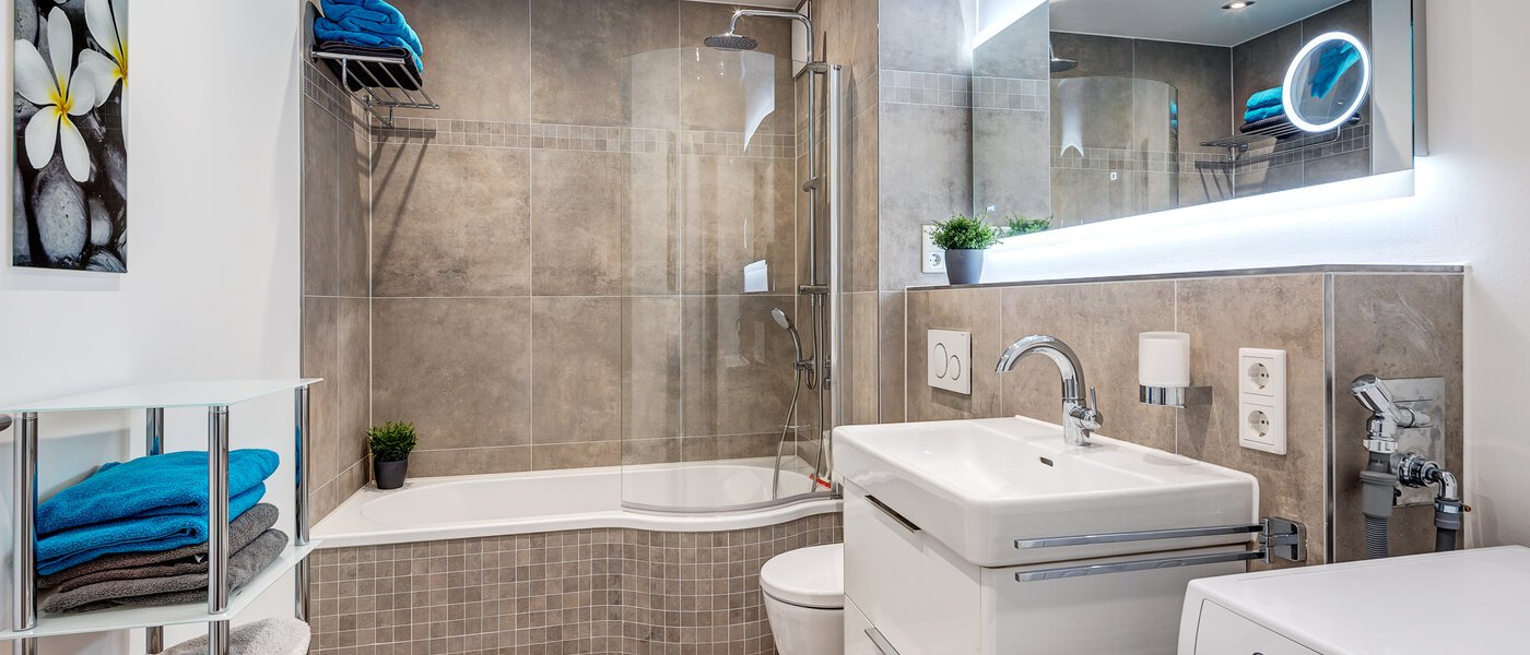 appartamento München Moosach 01 bagno 13450