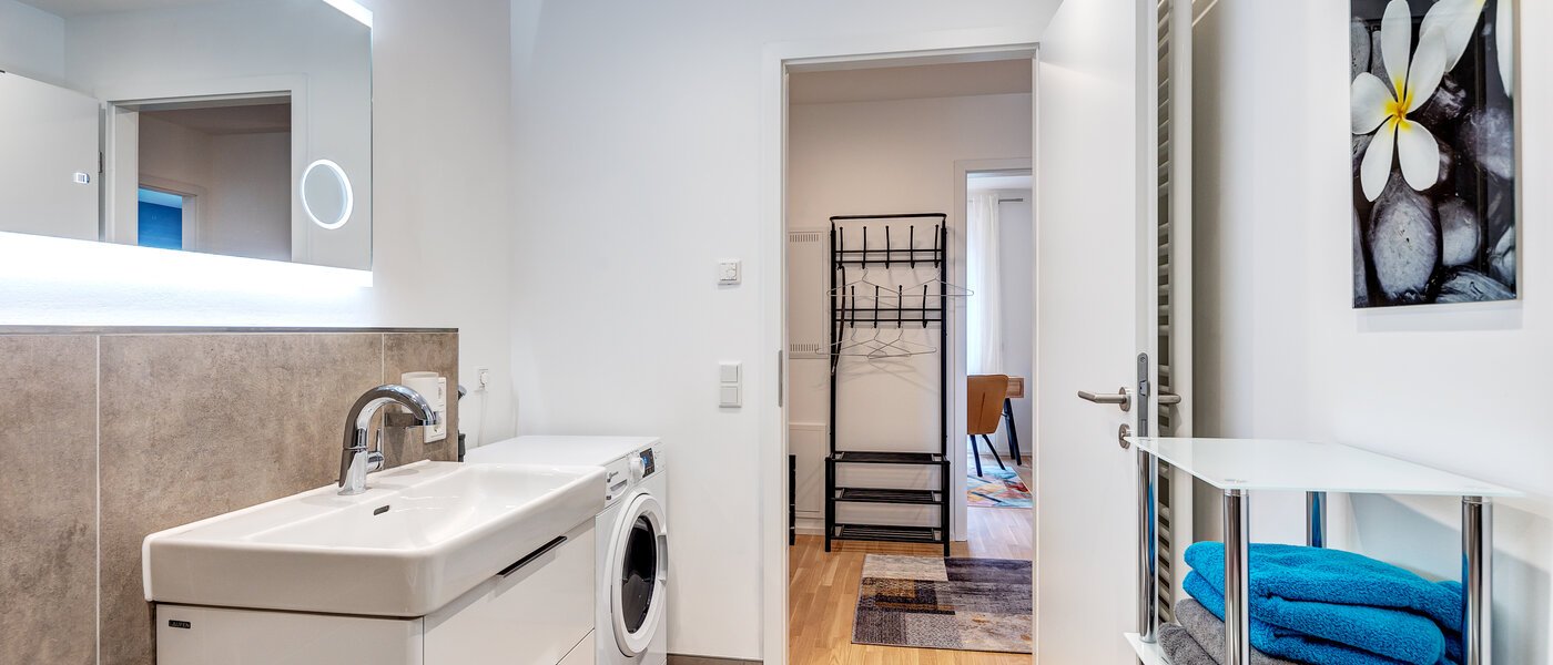 appartamento München Moosach 02 bagno 13450