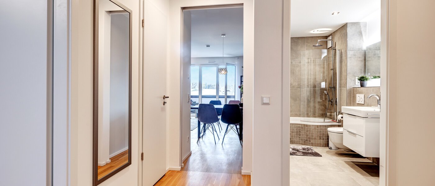 appartamento München Moosach 04 ingresso/corridioio 13450