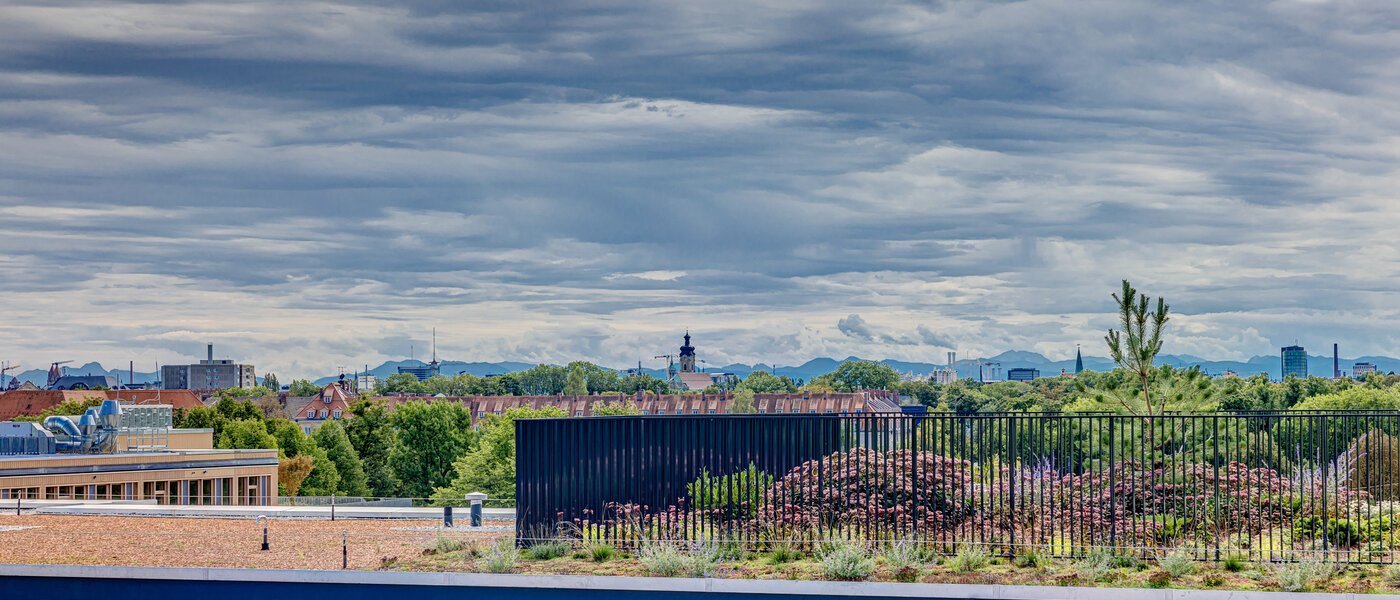 appartamento München Moosach 01 terazzo condiviso 13450