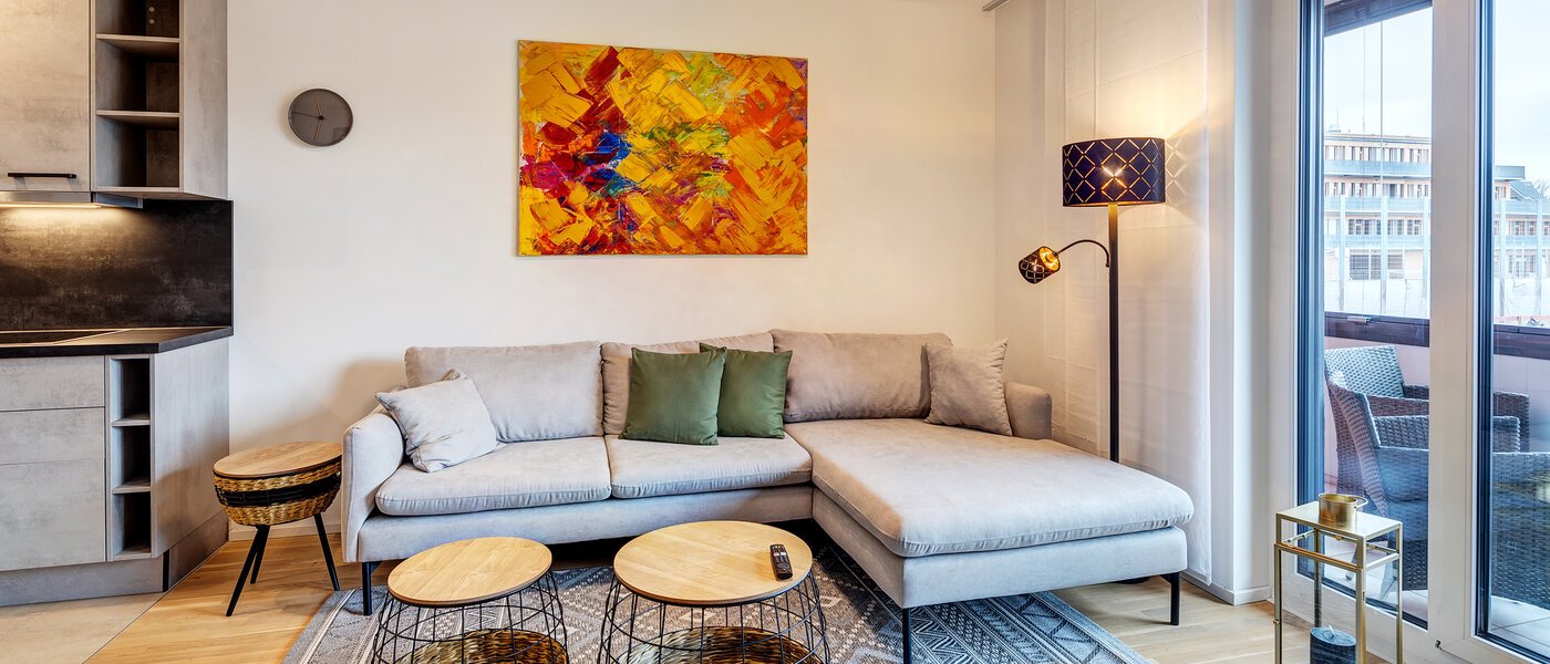 appartamento München Moosach 04 zona living 13450