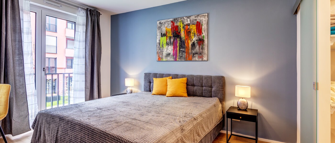 appartamento München Moosach 01 1° camera da letto 13450