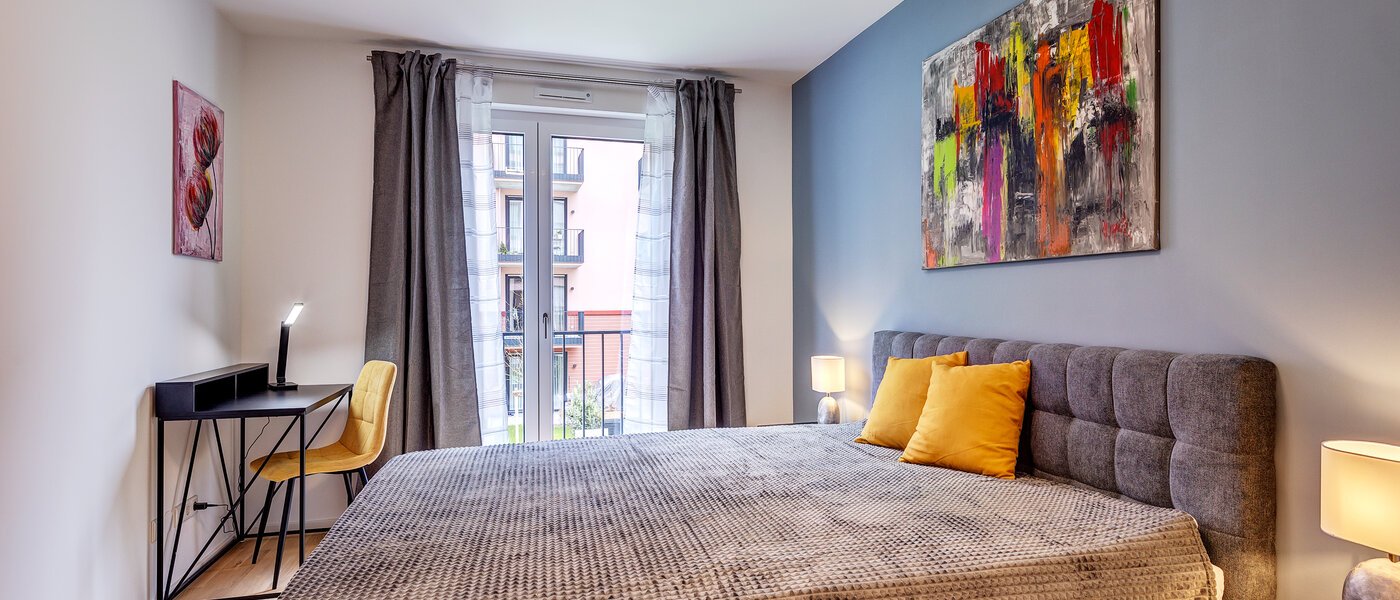 appartamento München Moosach 02 1° camera da letto 13450