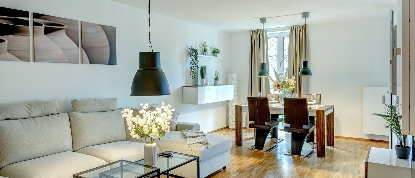 appartamento München Moosach 01 zona living 13457