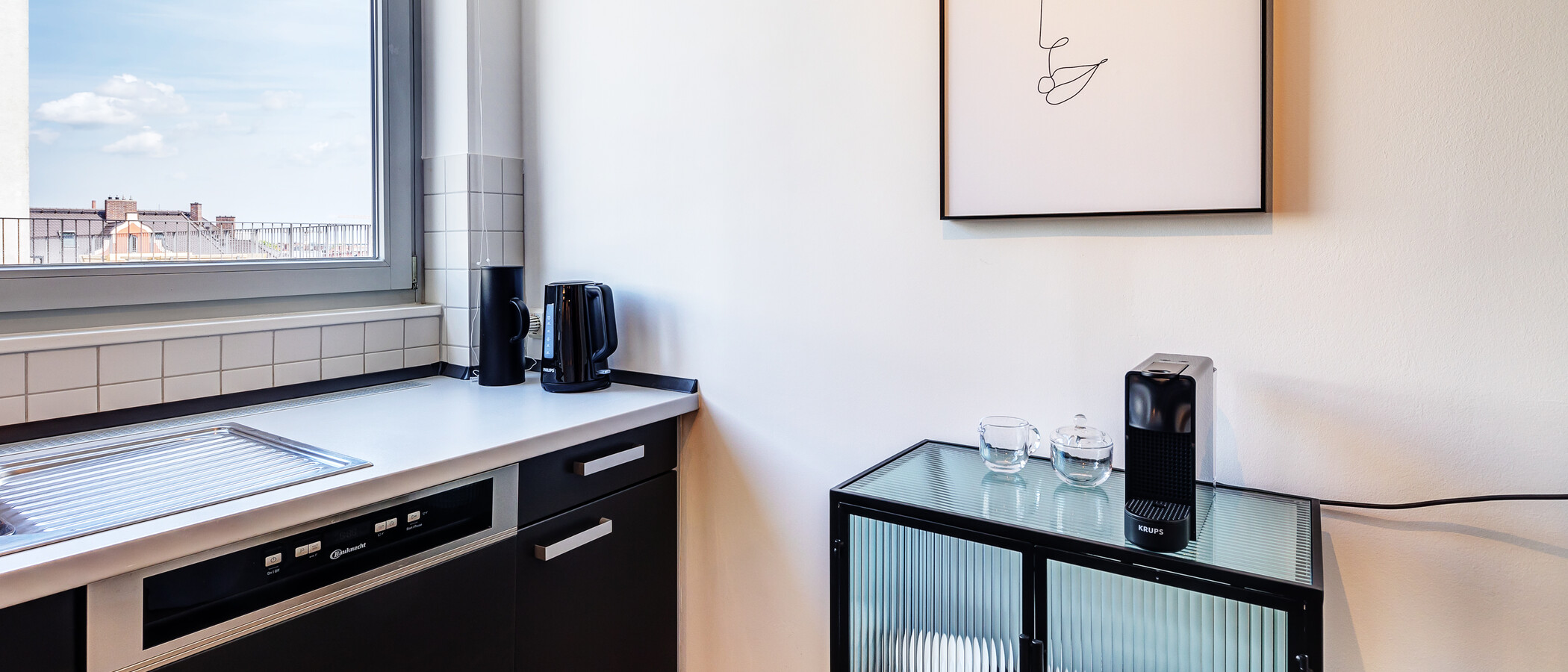 appartamento München Schwanthalerhöhe 03 cucina 13468
