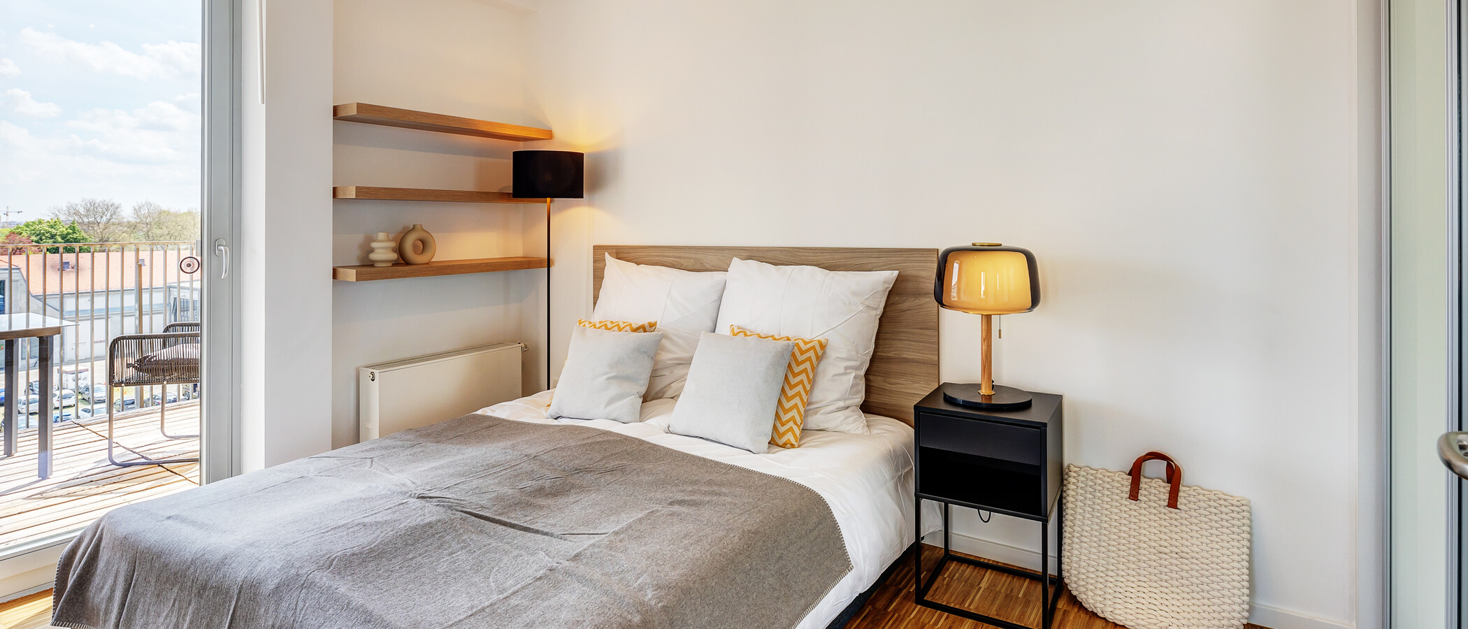 appartamento München Schwanthalerhöhe 01 camera da letto 13468