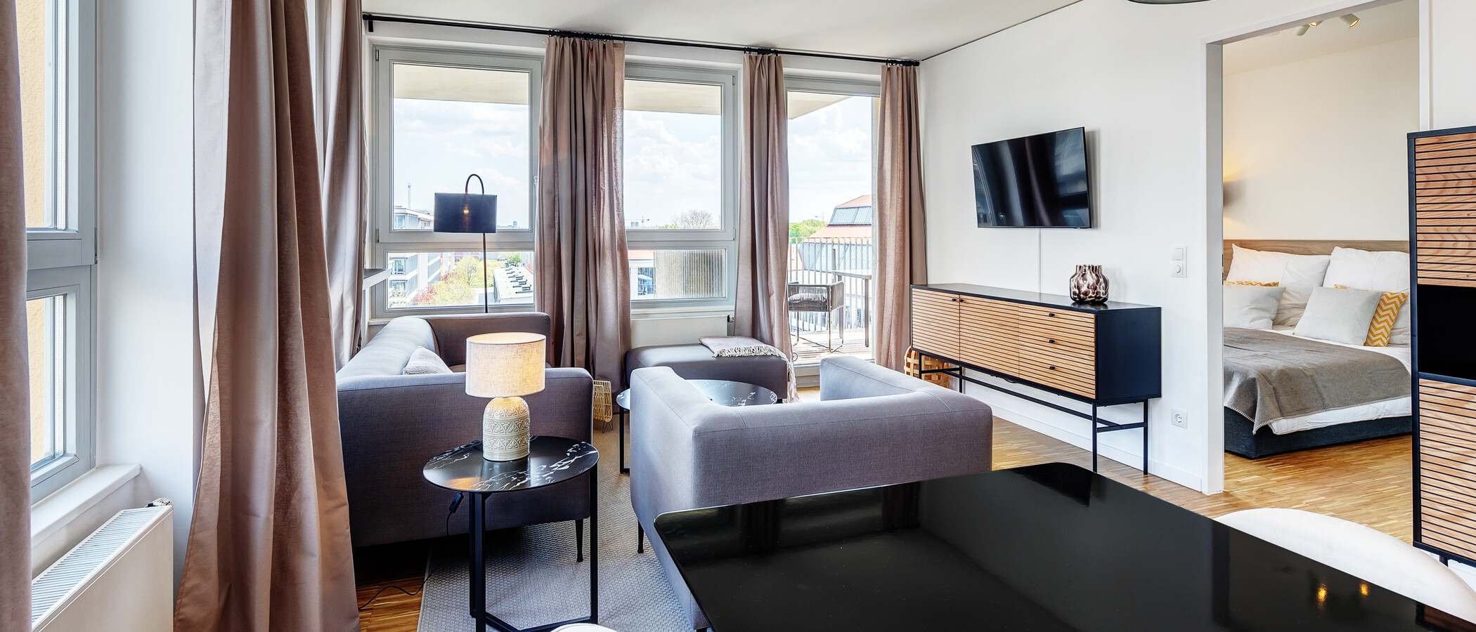 appartamento München Schwanthalerhöhe 04 zona living 13468