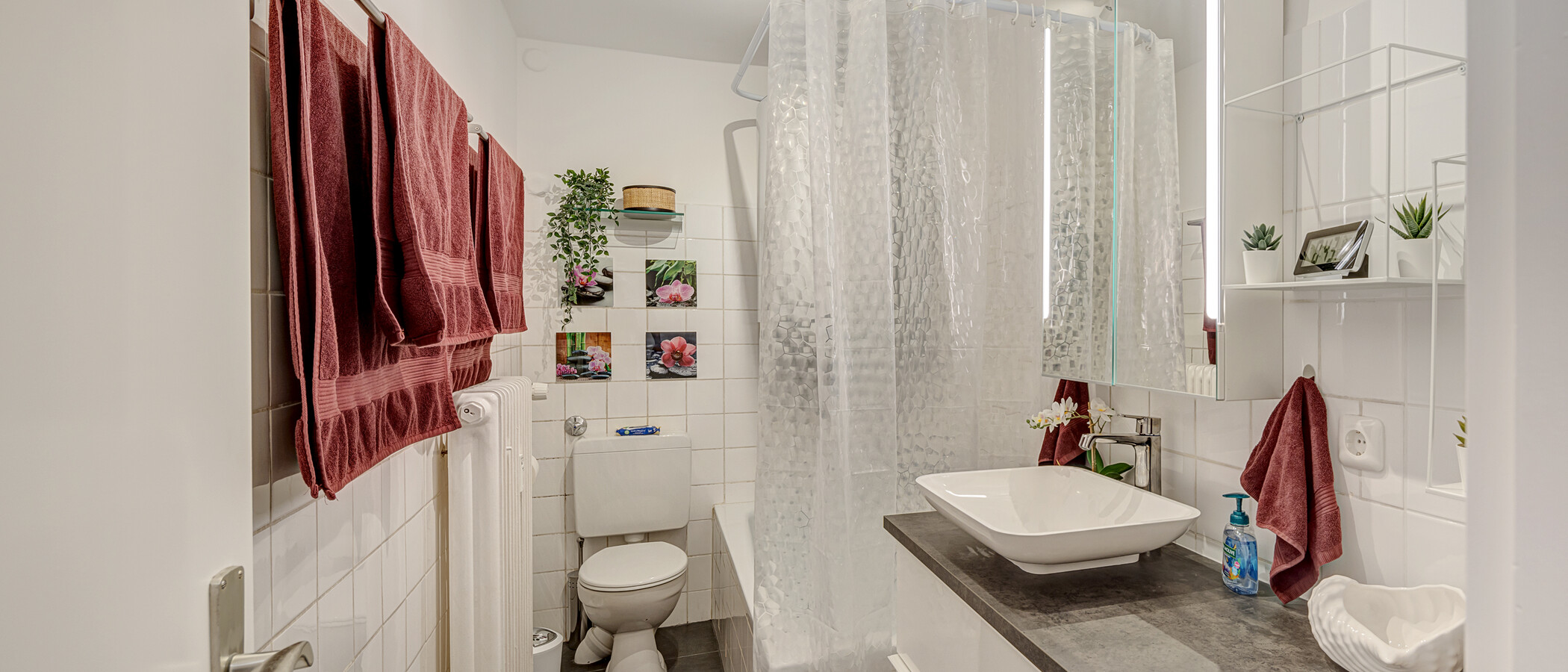appartamento München Lehel 01 bagno 13484