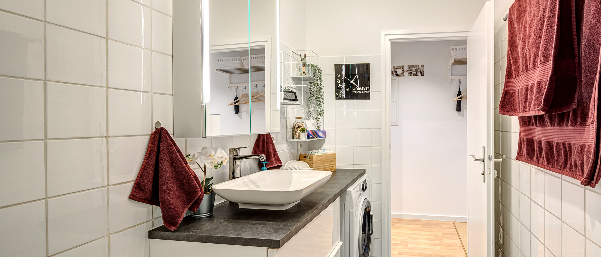 appartamento München Lehel 02 bagno 13484