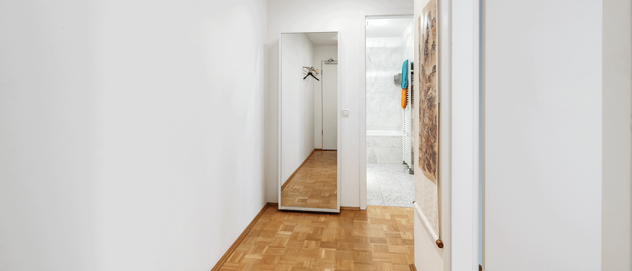 appartamento München Lehel 01 ingresso/corridioio 1349