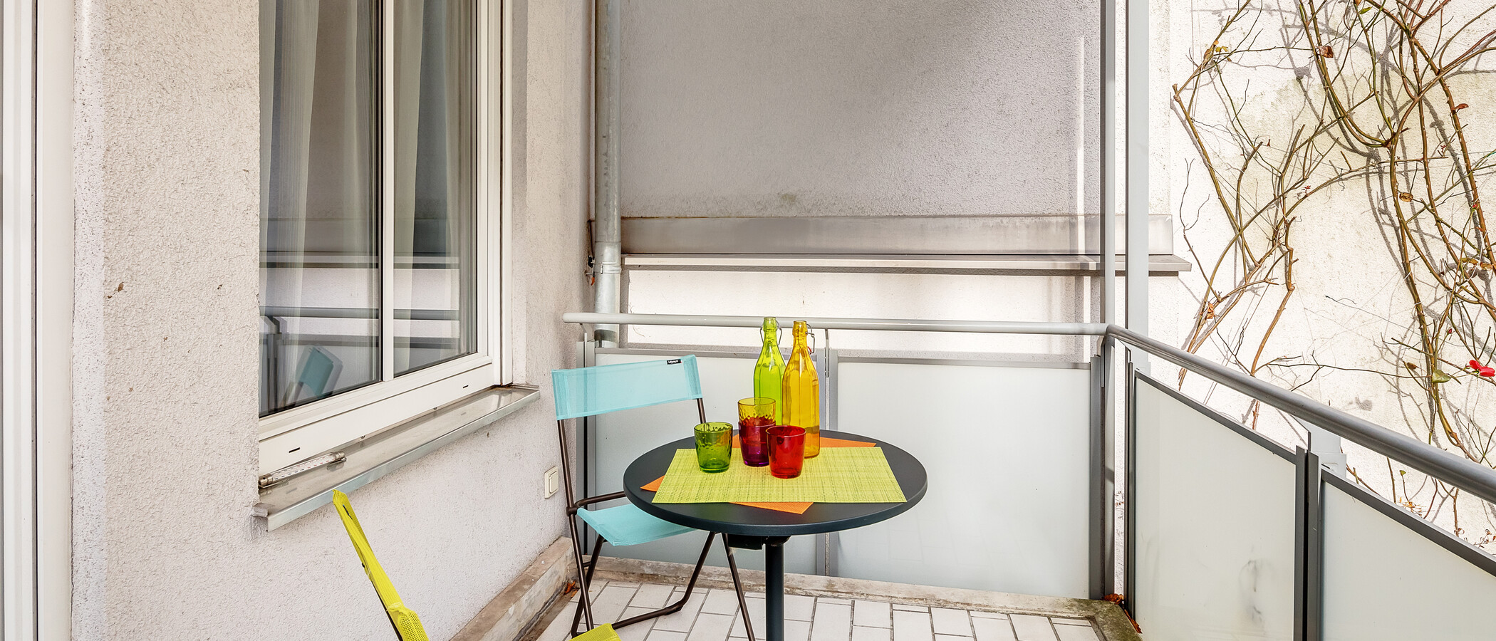 appartamento München Lehel 03 balcone 1349