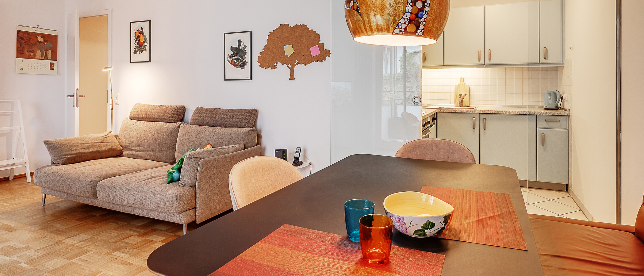 appartamento München Lehel 02 zona living 1349