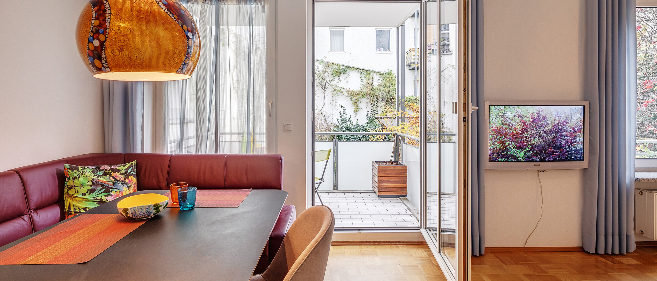 appartamento München Lehel 04 zona living 1349