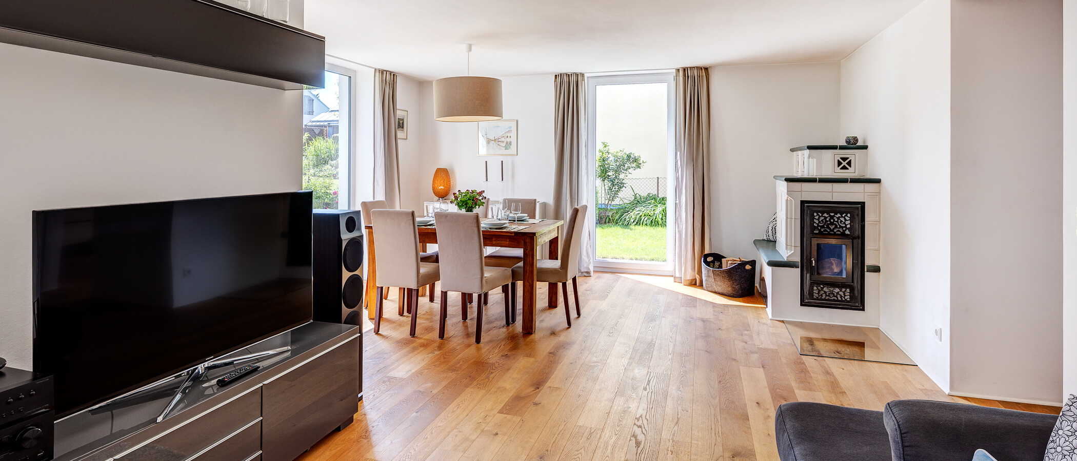 casa a schiera Gauting 01 zona living 13500