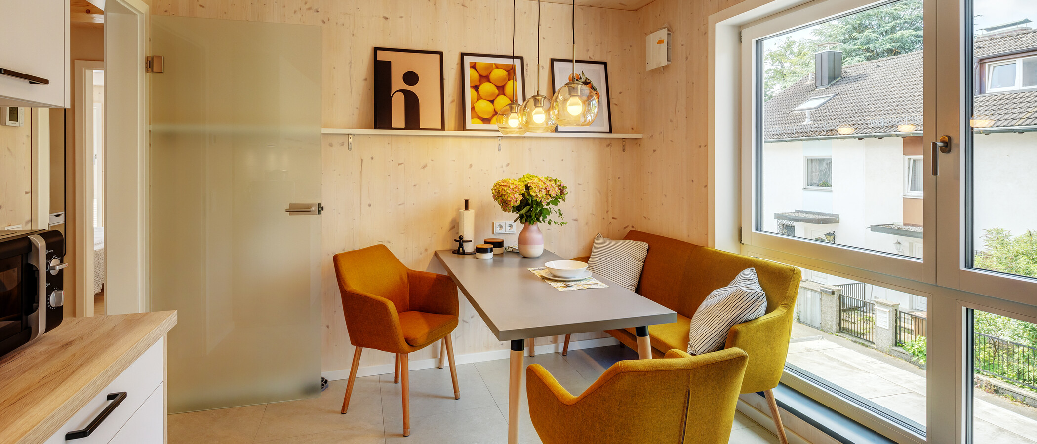 appartamento München Berg am Laim 05 cucina 13503