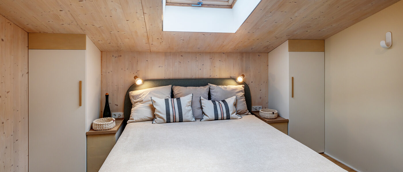 attico München Berg am Laim 03 camera da letto 13504