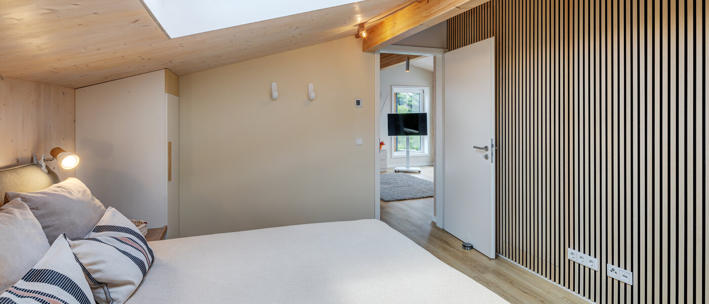 attico München Berg am Laim 04 camera da letto 13504